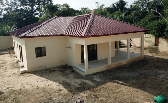 Construction de la villa du Sous-Préfet — Aboisso (vue 2)