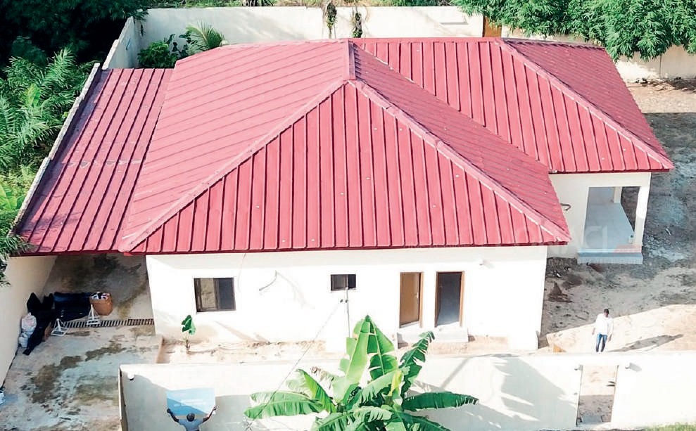 Construction de la villa du Sous-Préfet — Aboisso (vue 1)